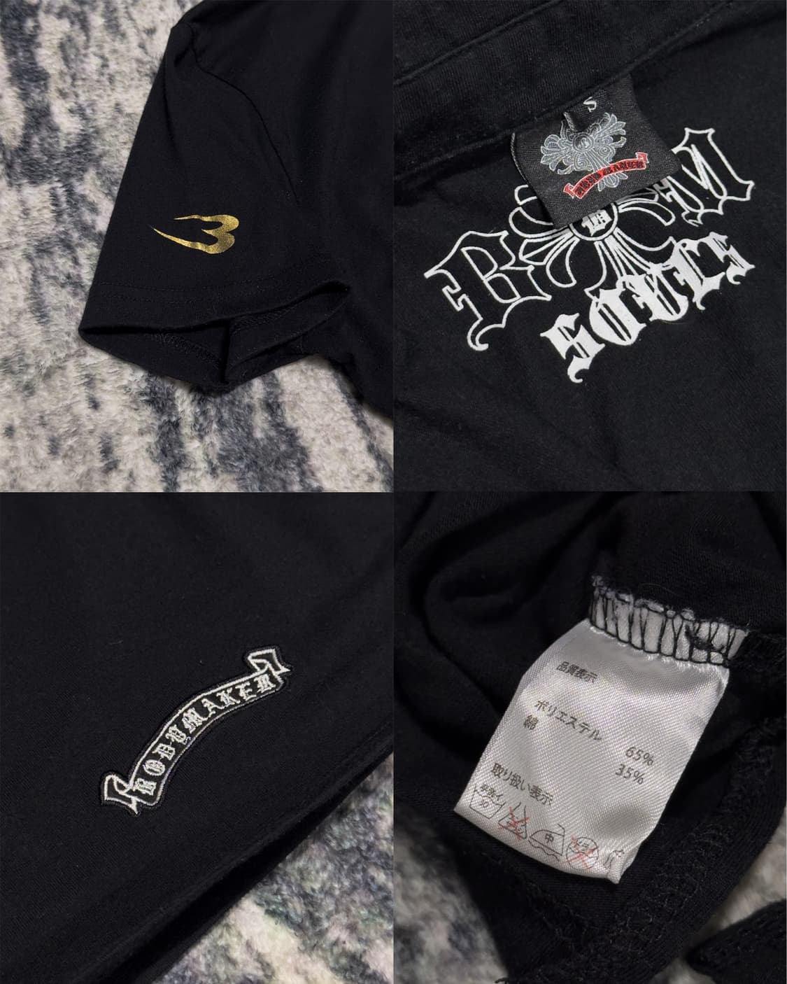 {BABY MAKER} Gold Cross Polo Shirt  상품이미지10