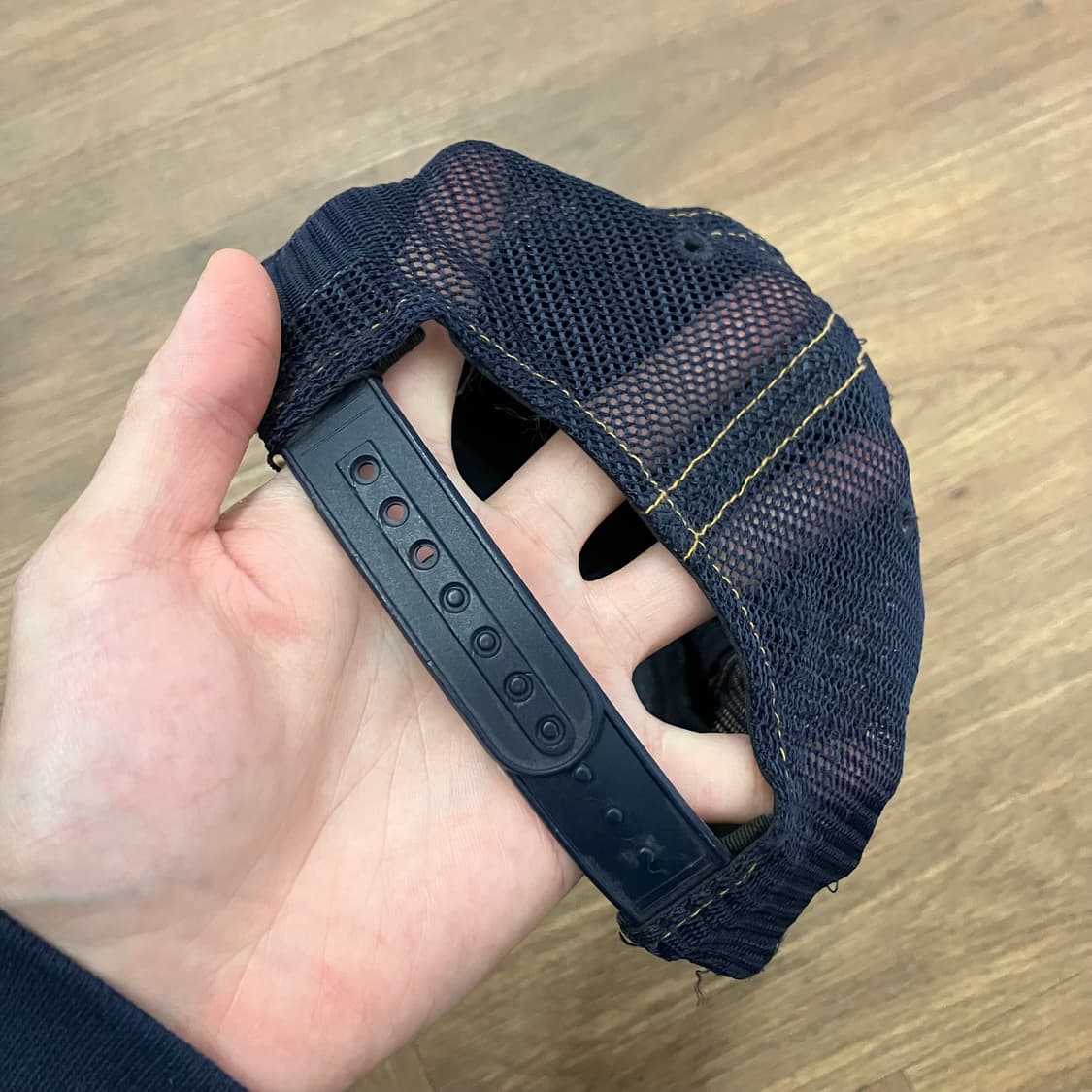 N44 본더치 데님 메쉬캡 볼탭 모자 상품이미지2