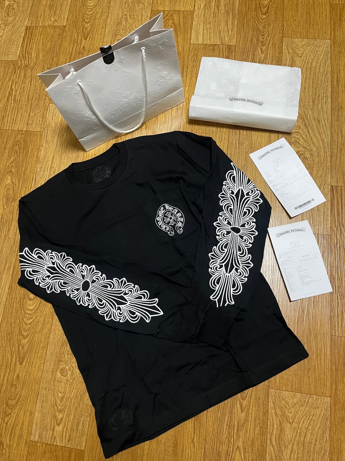 크롬하츠 홀스슈 롱슬리브 새상품 상품이미지2