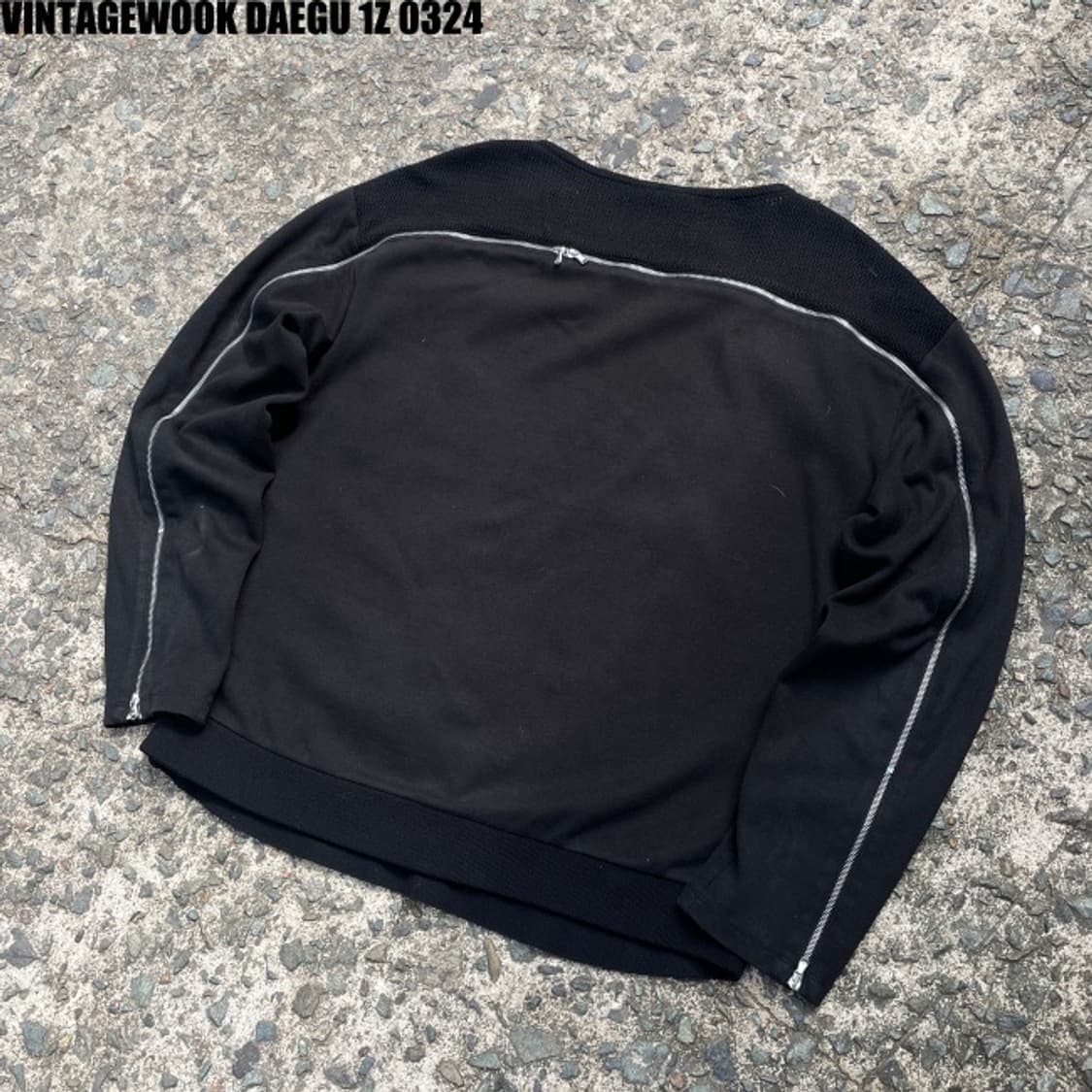 솔리드옴므 지퍼디테일 맨투맨 105 상품이미지7