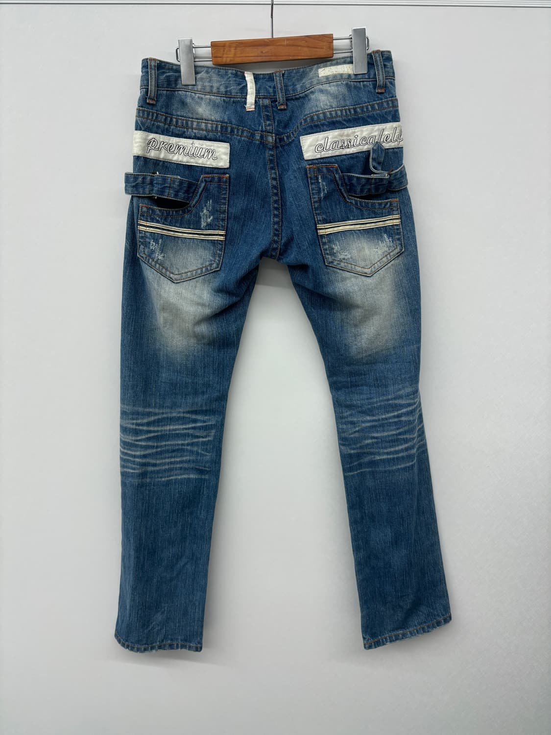 Y2k 코디세트 (탑+슬립+데님) 상품이미지9