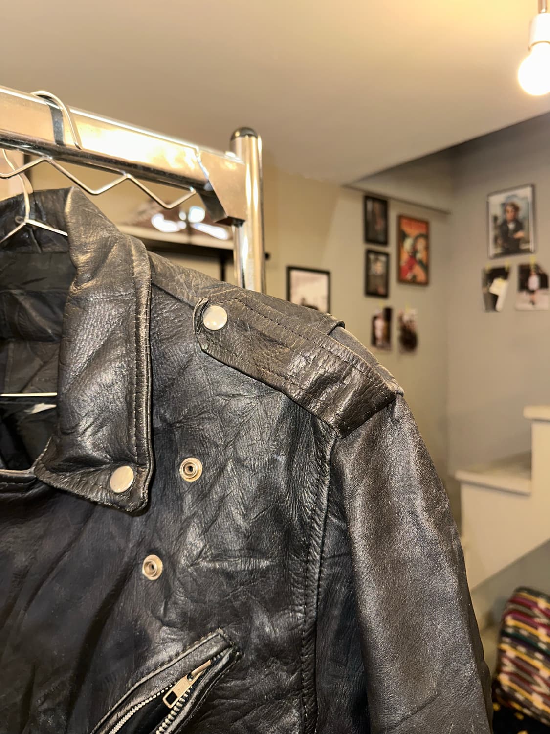 80-90’s Eagle motorcycle real leather JK 상품이미지7