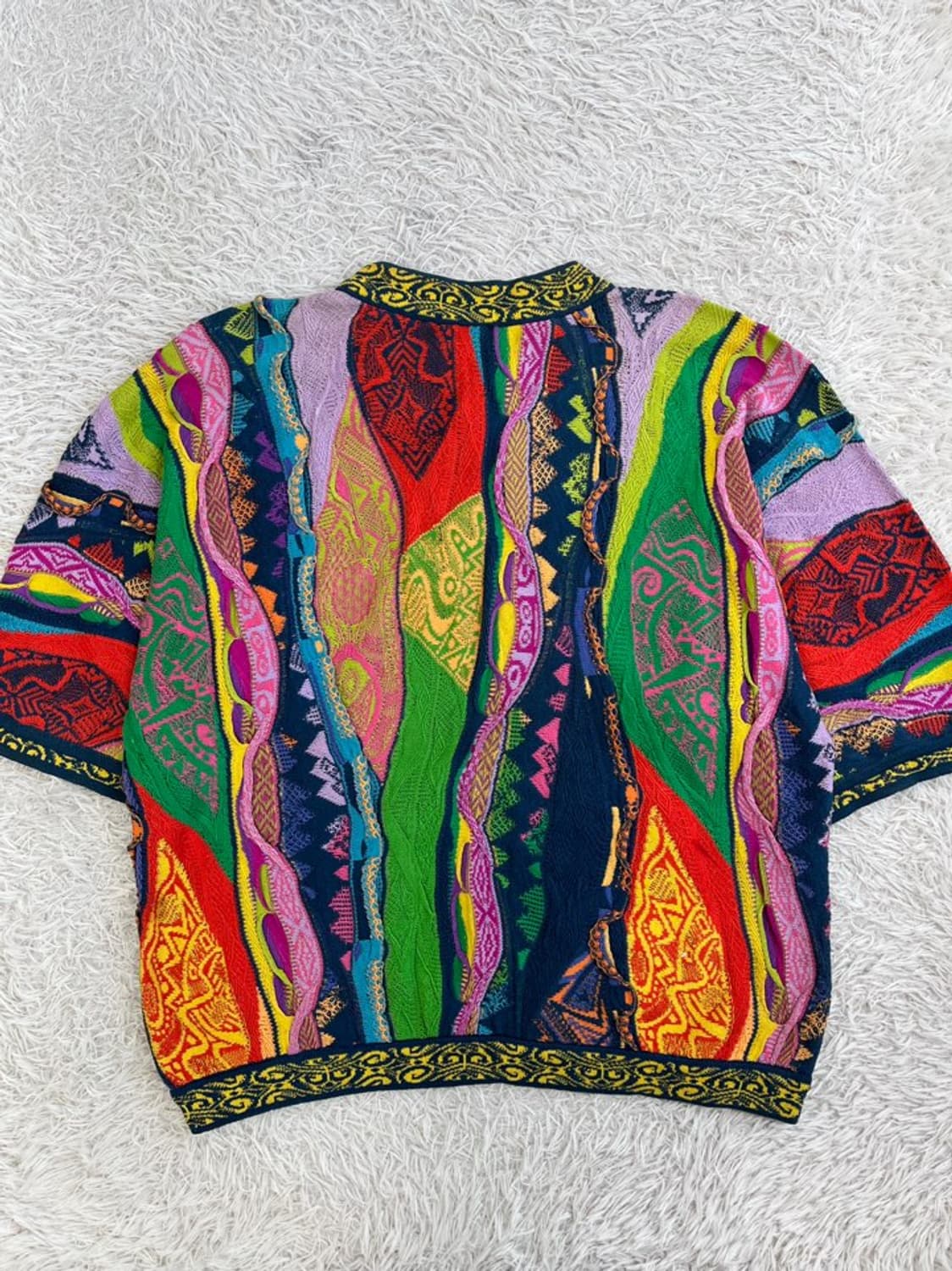 쿠지 반팔 케이블 니트/#3063 상품이미지4