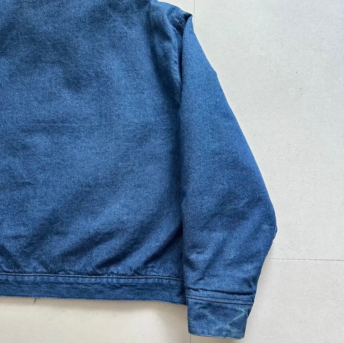 70s 빅벤 데님 브랭킷 드라즐 블루종 자켓 MADE IN USA  상품이미지9