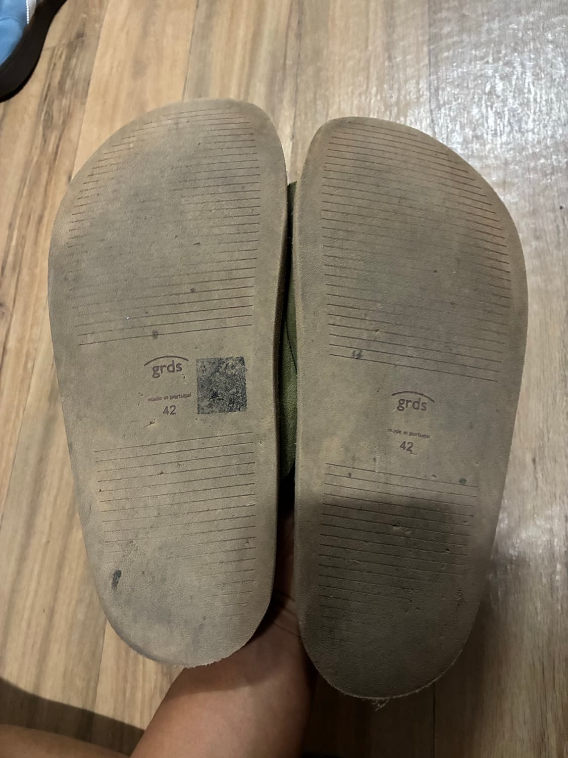 [상태 좋음] grds 그라더스 슬라이드 04 모스그린 상품이미지7