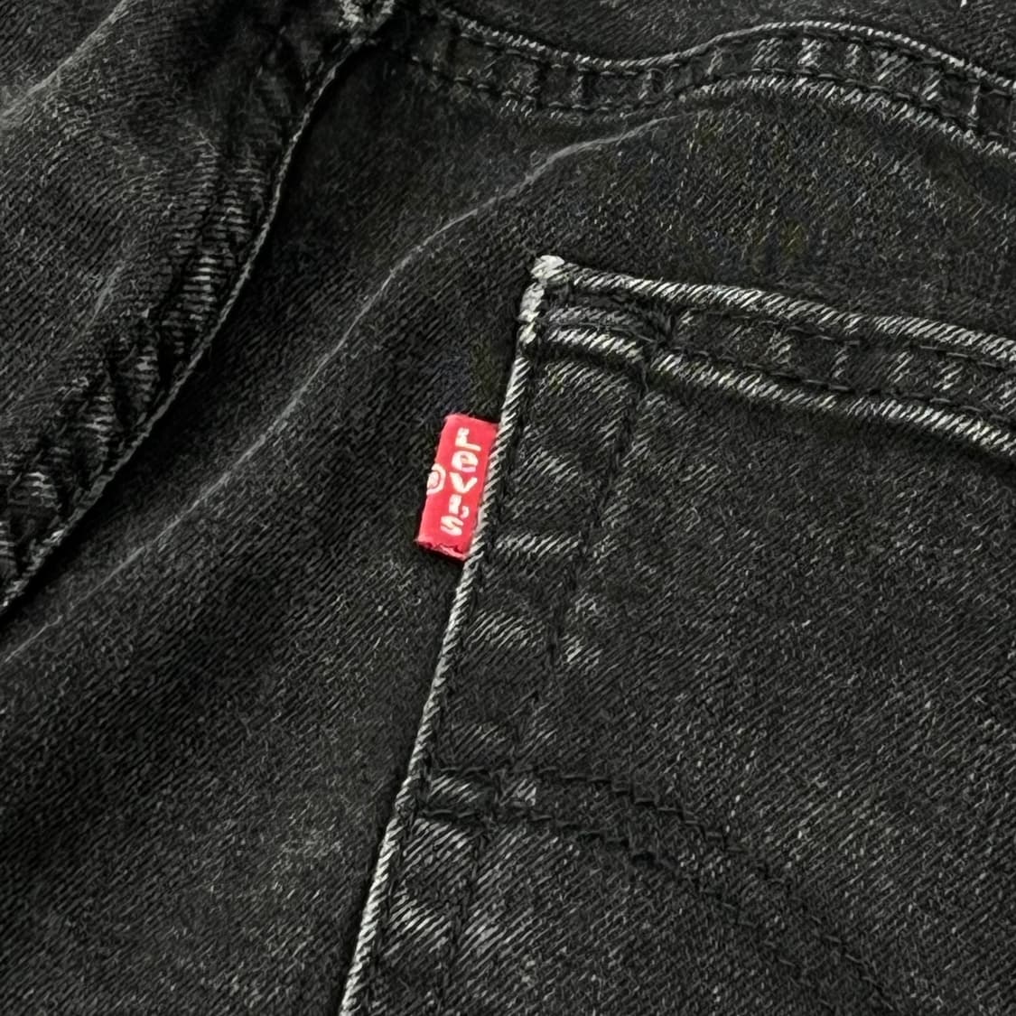 리바이스 502 흑청 데님팬츠 s09752 상품이미지6