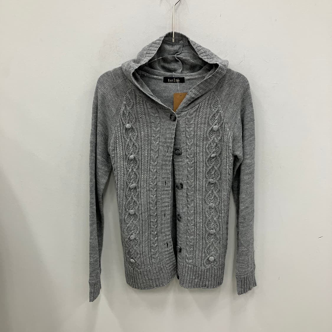 빈티지 모리 페어리 후드 니트 가디건 상품이미지1