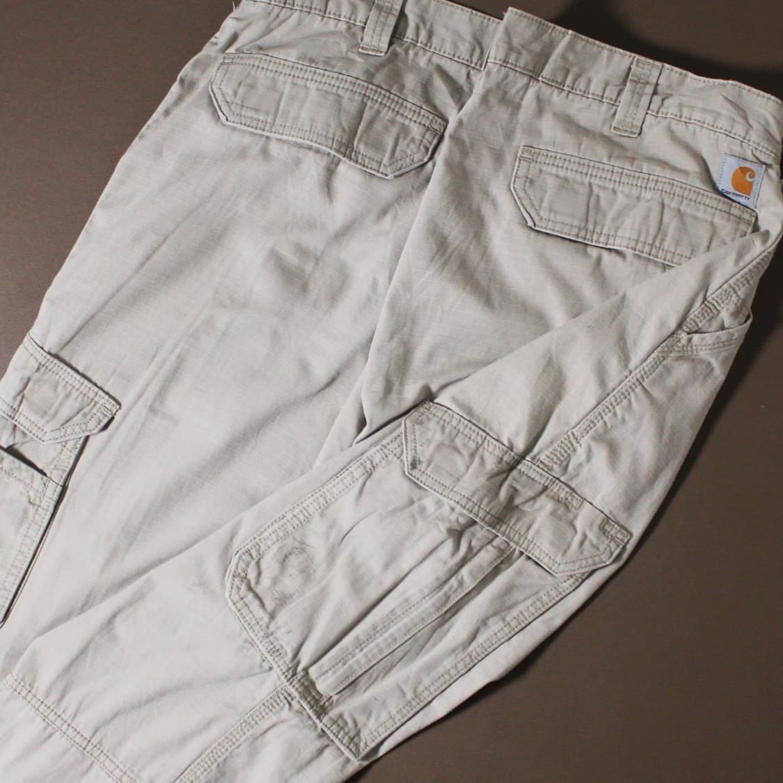 Carhartt 칼하트 101148 라이트그레이 릴렉스드핏 카고 팬츠 상품이미지3