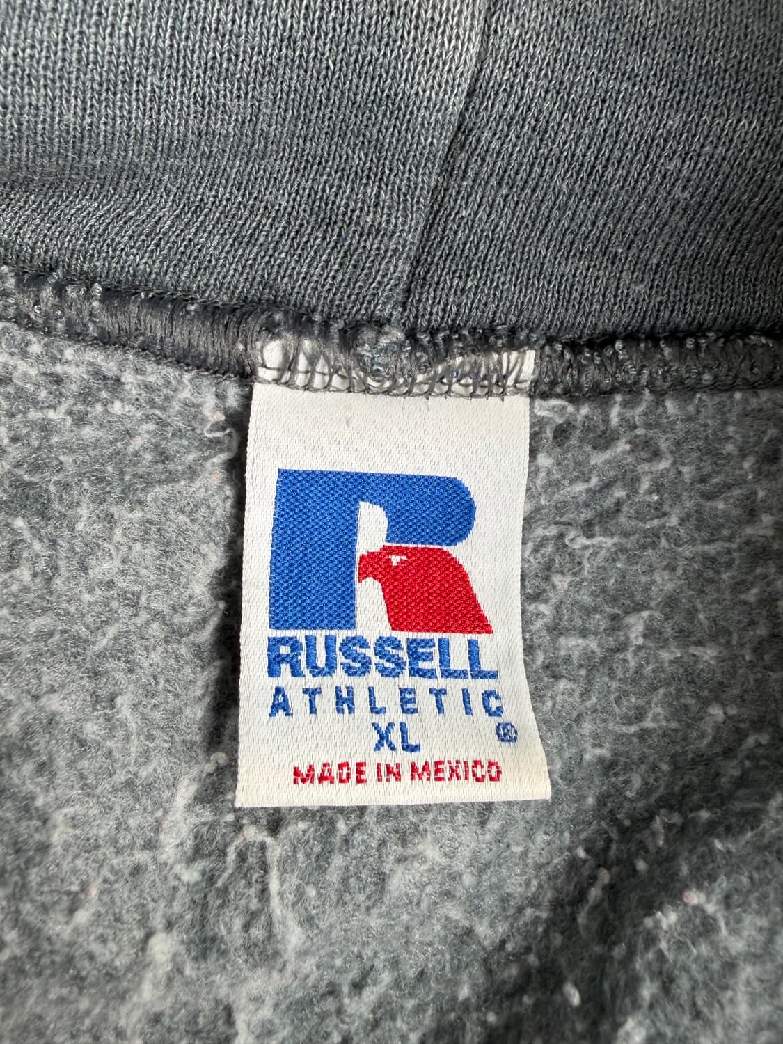 90s Russell Zip Up Hoodie (charcoal) 상품이미지3