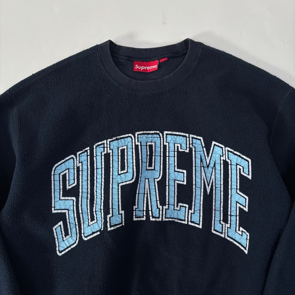 슈프림 23FW 인사이드아웃 맨투맨 네이비 상품이미지2