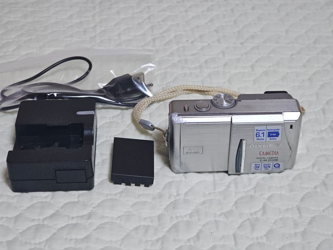 올림푸스 CAMEDIA C-60 ZOOM 레트로 디카 상품이미지10