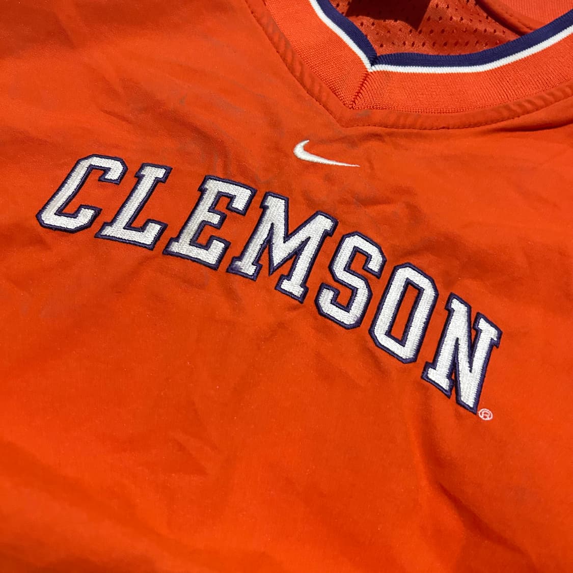 나이키 클렘슨 오렌지 유니폼 웜업 상품이미지4