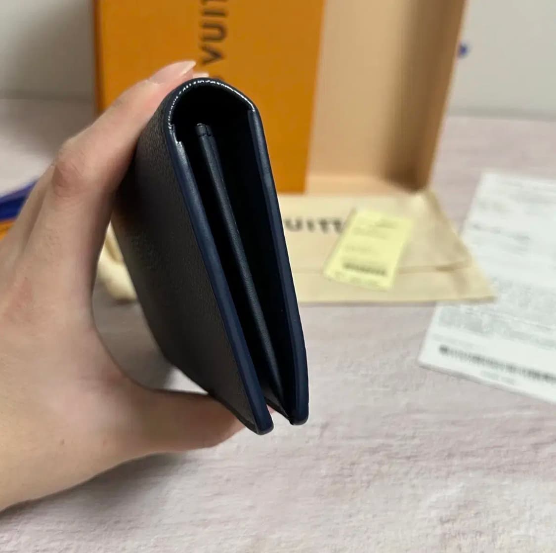 [풀구성] 루이비통 에어로그램 브라짜 월릿 장지갑 상품이미지6