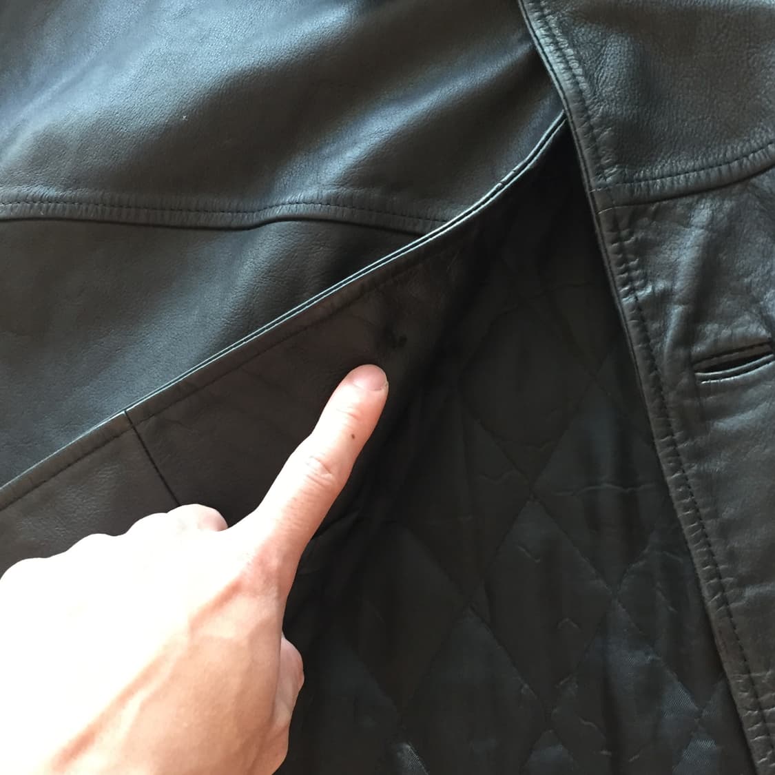 OLD GAP 올드 갭 카코트 레더자켓  상품이미지6