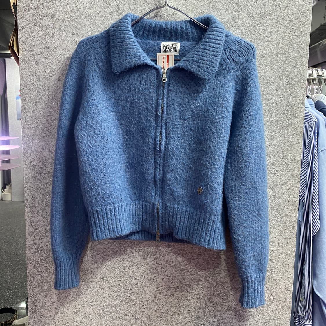 마리떼프랑소와저버 울 니트 집업 B3229 상품이미지2