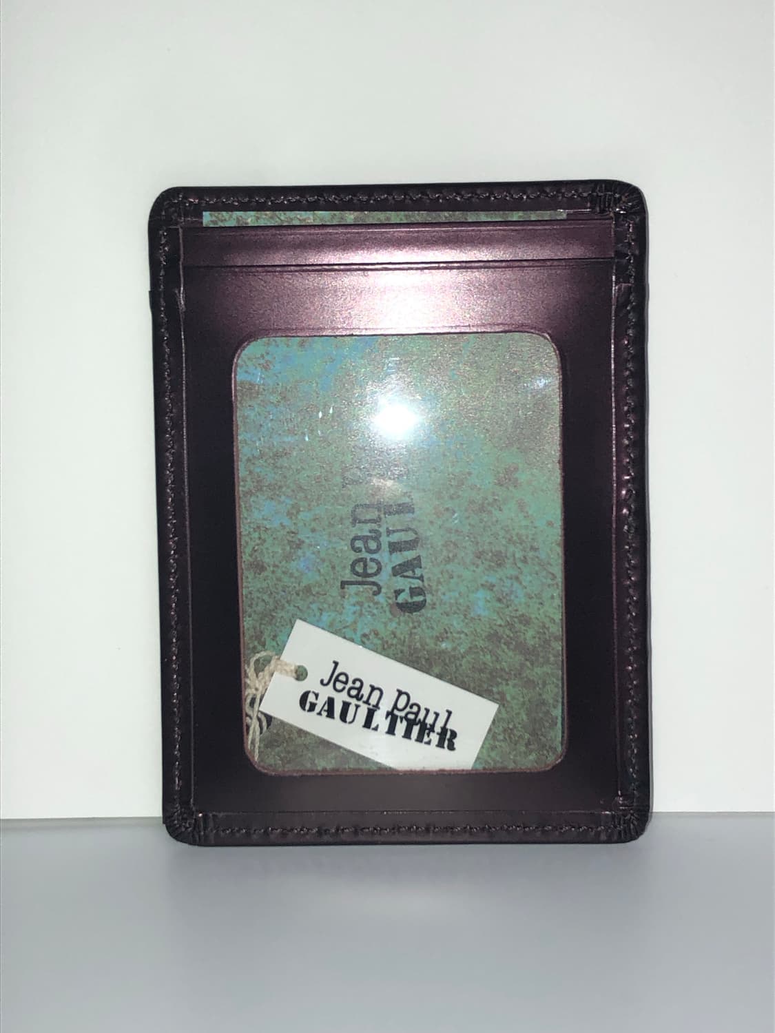 장폴고티에 장미 버건디 카드지갑 상품이미지7