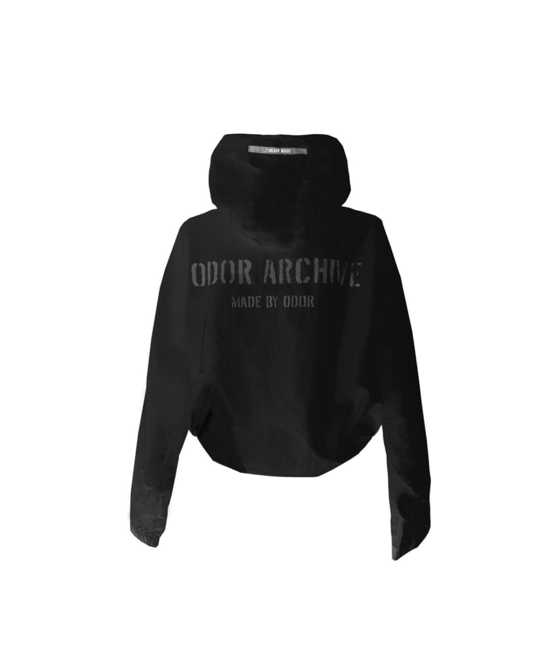 오도어 아노락 바람막이 (black) 상품이미지1