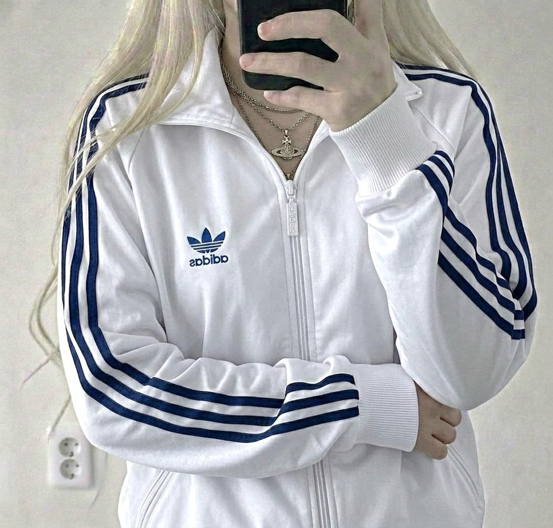 올드스쿨 대장 1960s 아디다스 흰남 져지 상품이미지1