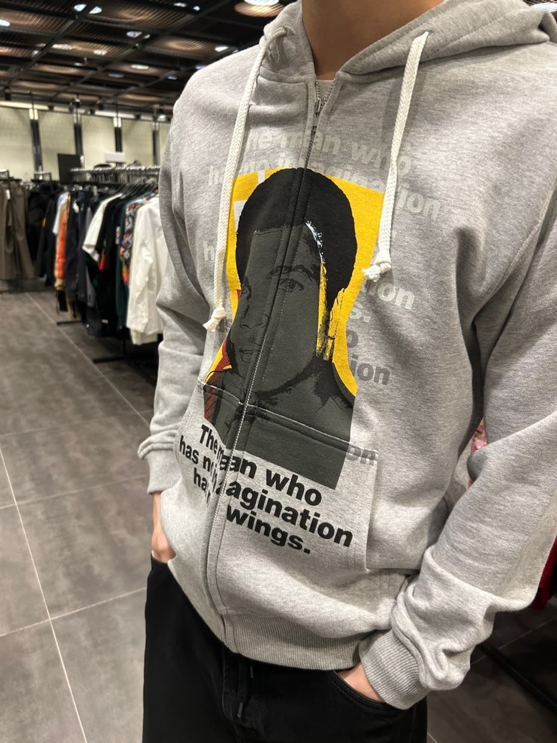 꼼데가르송 셔츠 후드집업 상품이미지5