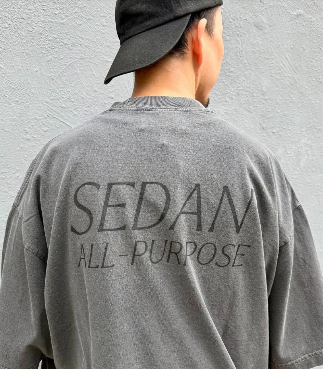 Sedan all purpose 가먼트 피그먼트 반팔 티셔츠 상품이미지2