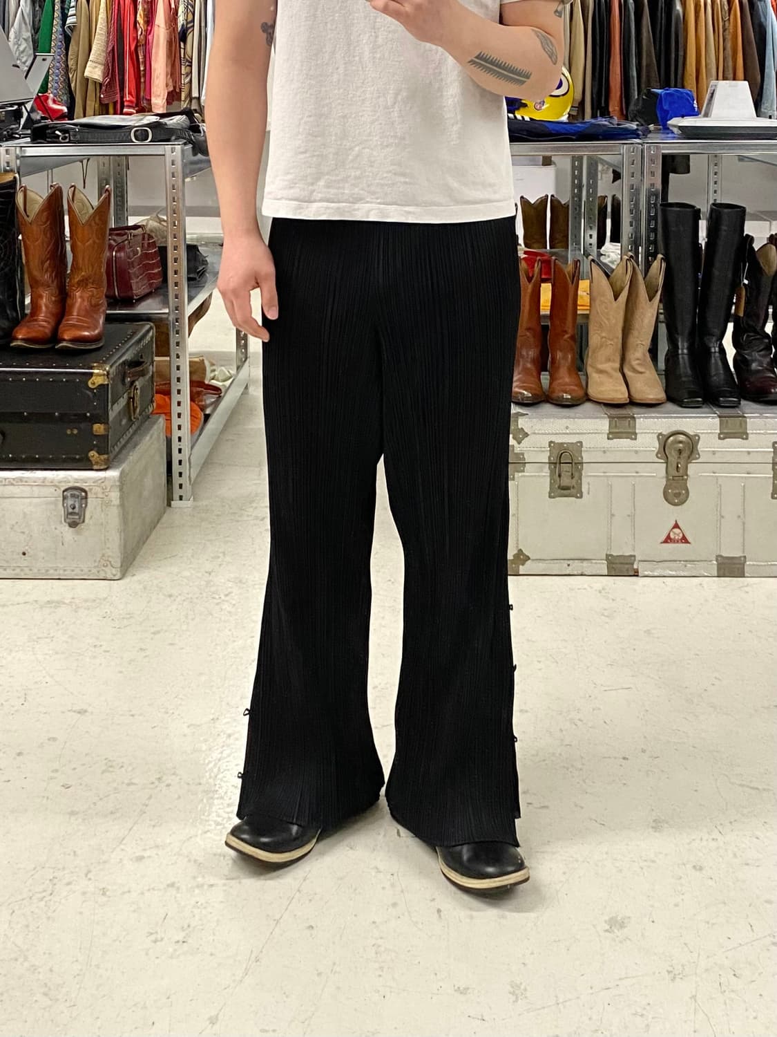 이세이 미야케 플리츠 플리즈 플레어 투웨이 플리츠 팬츠 상품이미지1