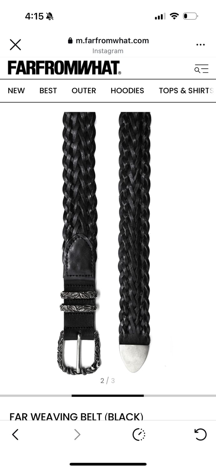 파프롬왓 파 위빙 벨트 os 상품이미지2