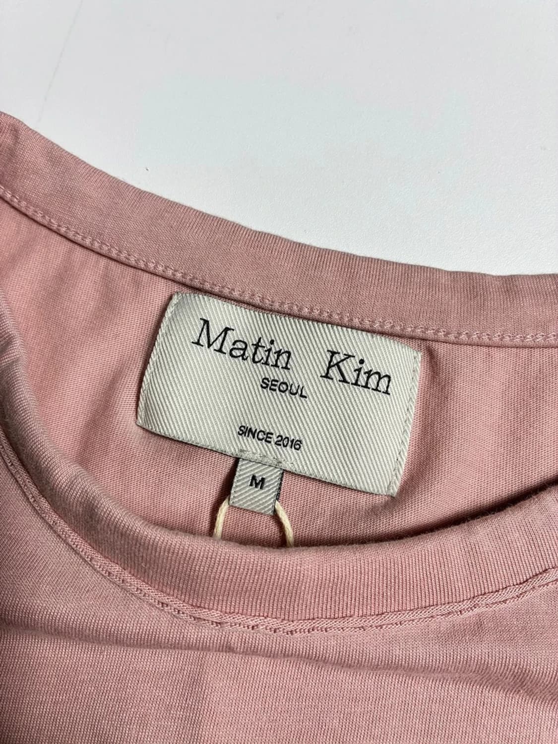 마뗑킴 23FW 크롭 반팔 티셔츠 R1748 상품이미지5