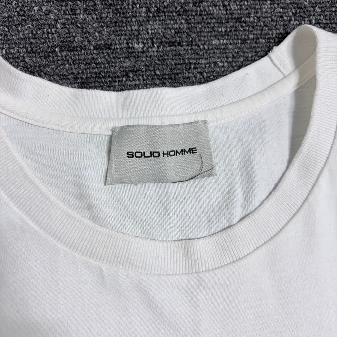 솔리드옴므 프린팅 반팔티 상품이미지3