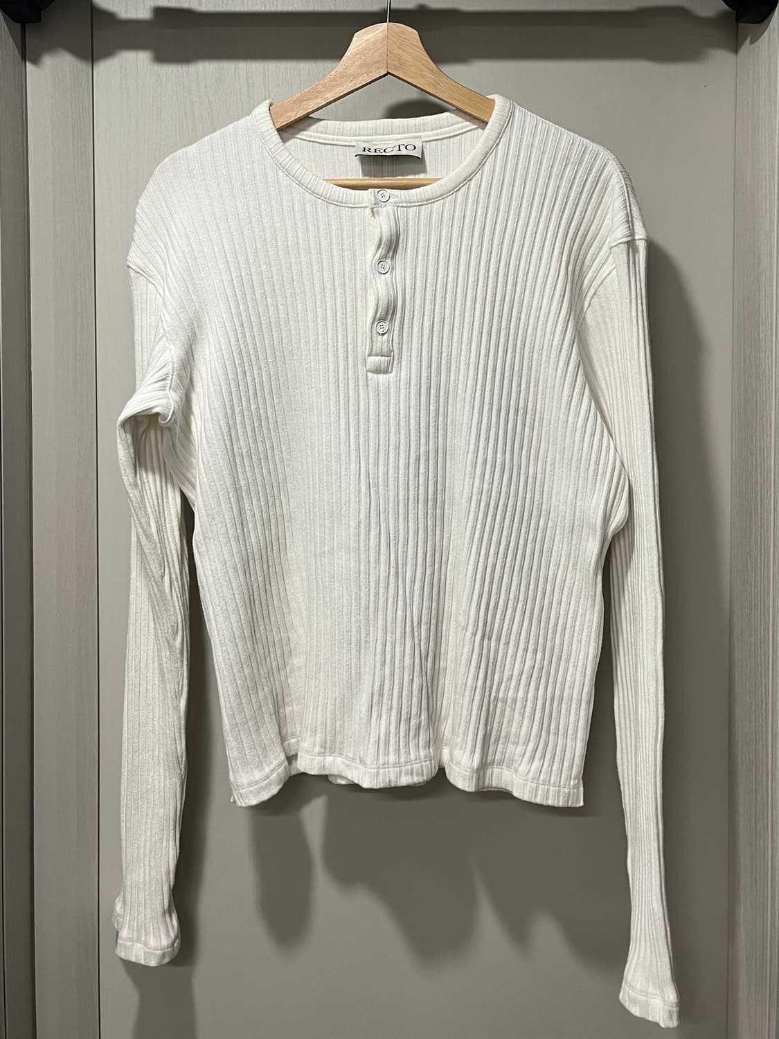 렉토 24ss 헨리넥 상품이미지1