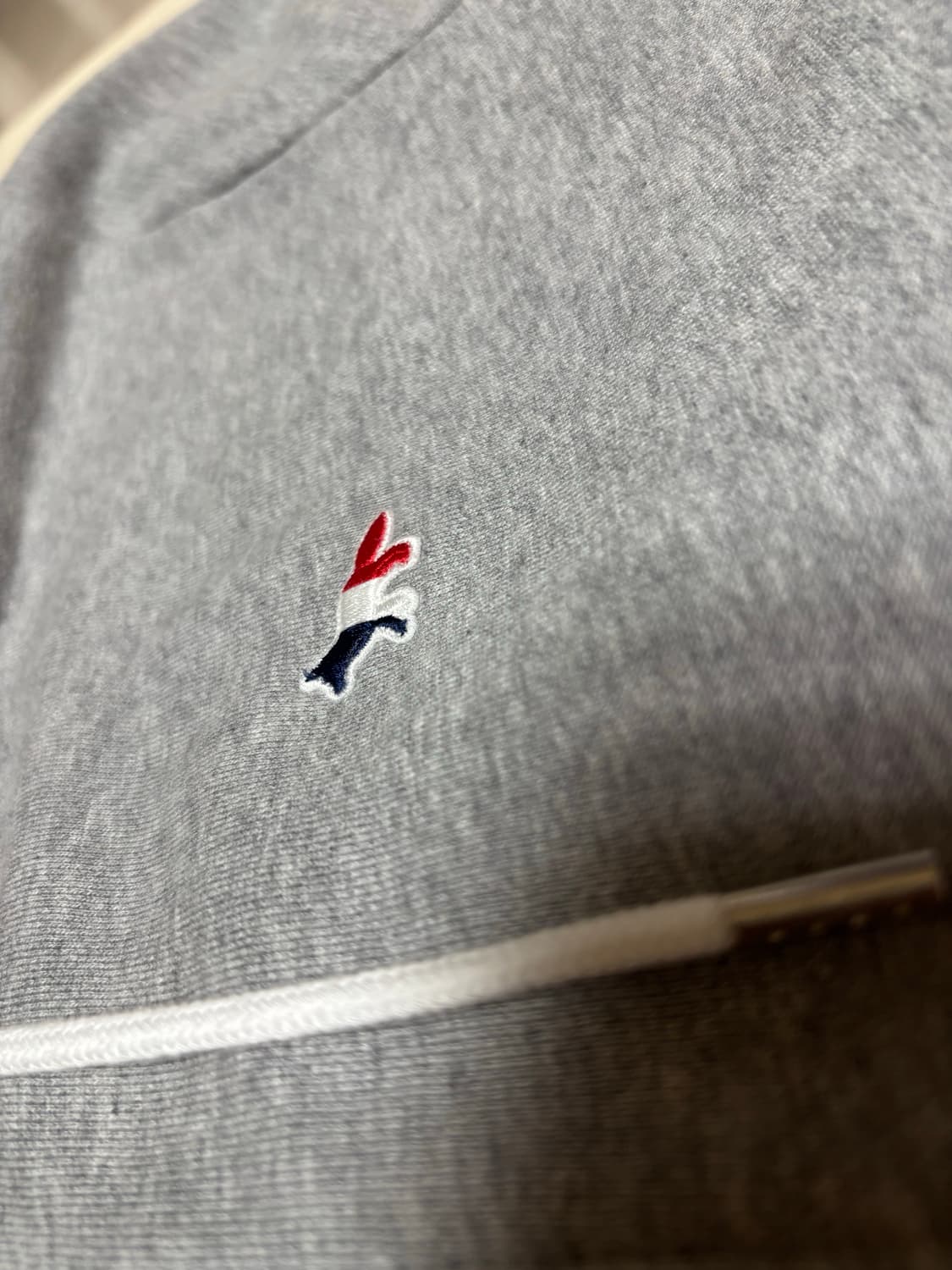 메종키츠네 트라이컬러폭스 후드집업(M) 상품이미지3