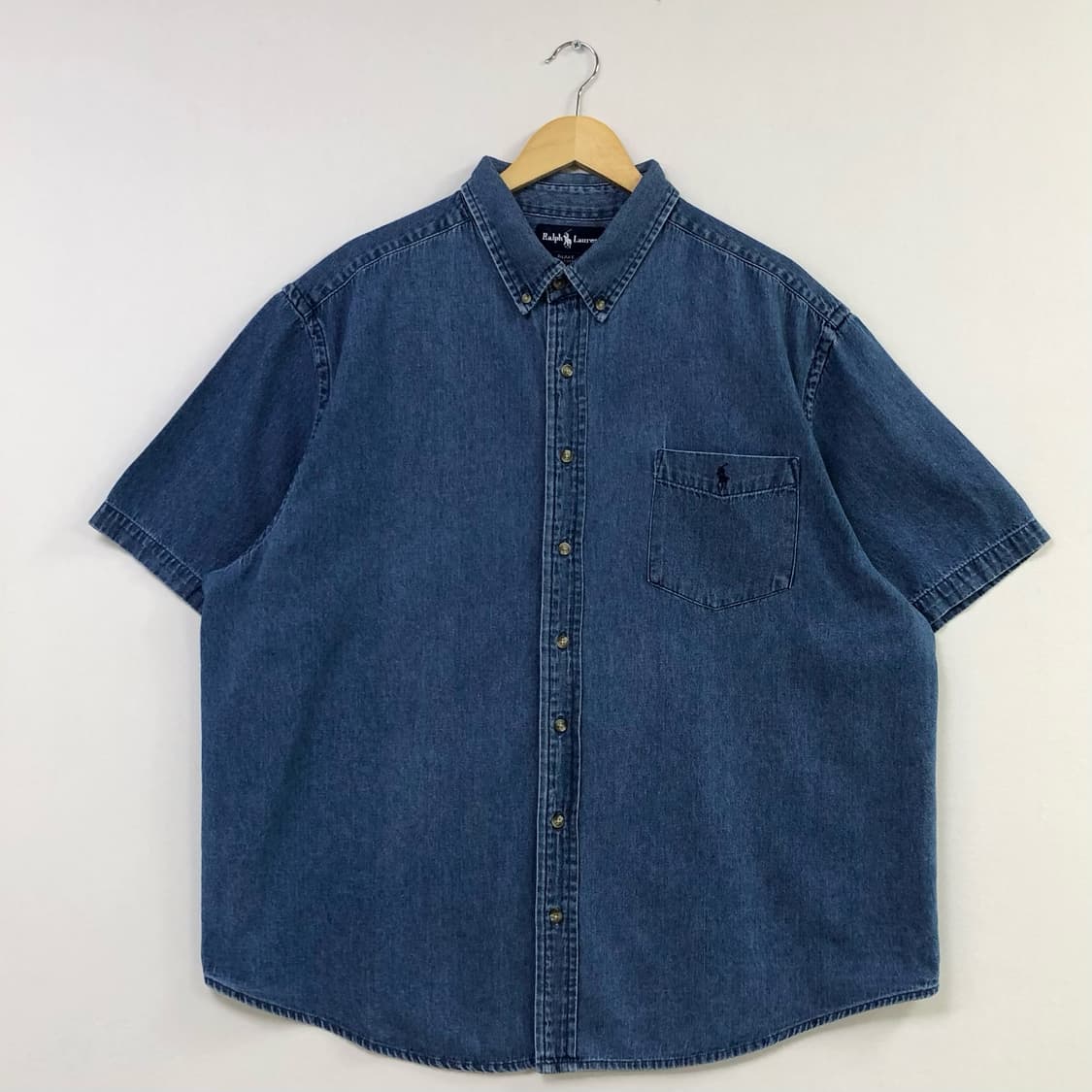 Xxl 폴로 데님 셔츠 상품이미지2