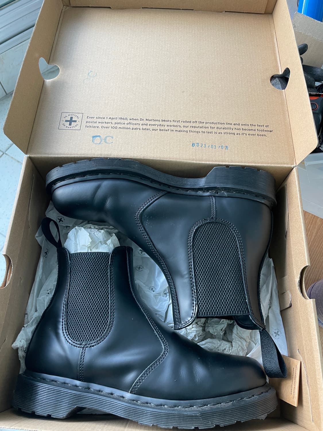 닥터마틴 2976 모노 첼시 부츠 (uk8) 42사이즈(280) 상품이미지1