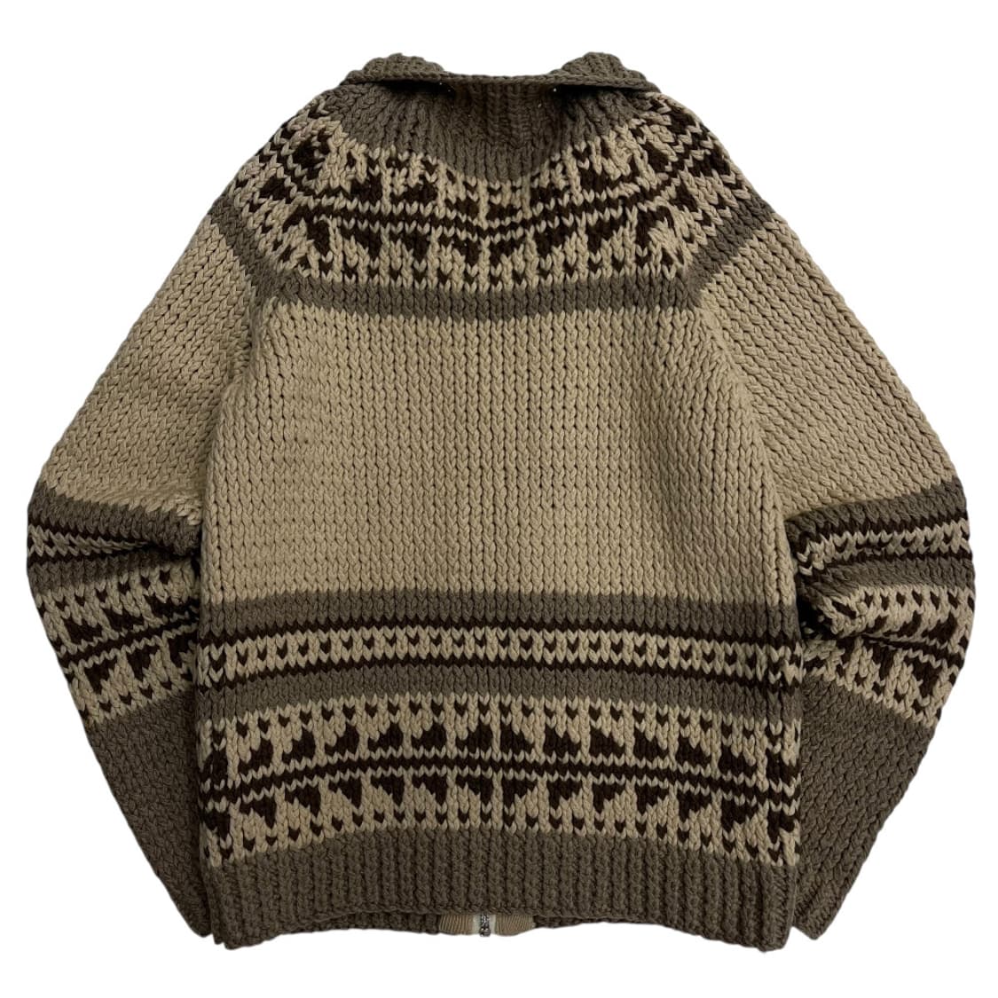 폴로 랄프로렌 브라운 성조기 코위찬 니트 집업 M 상품이미지3