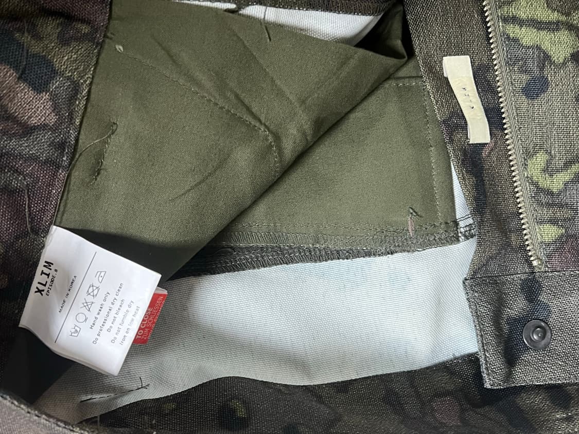 L) xlim EP.8 03 TROUSERS 카모 카모플라쥬 상품이미지5