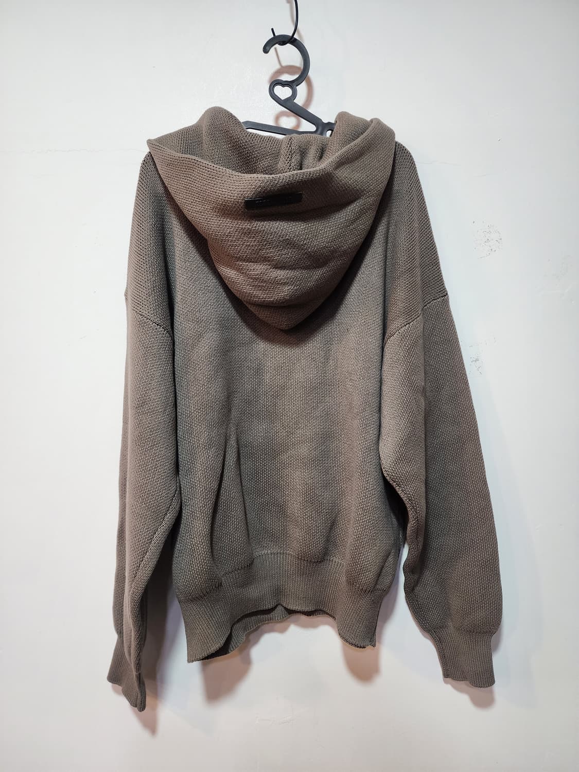 에센셜 피어오브갓 니트 후드티 XL 상품이미지4