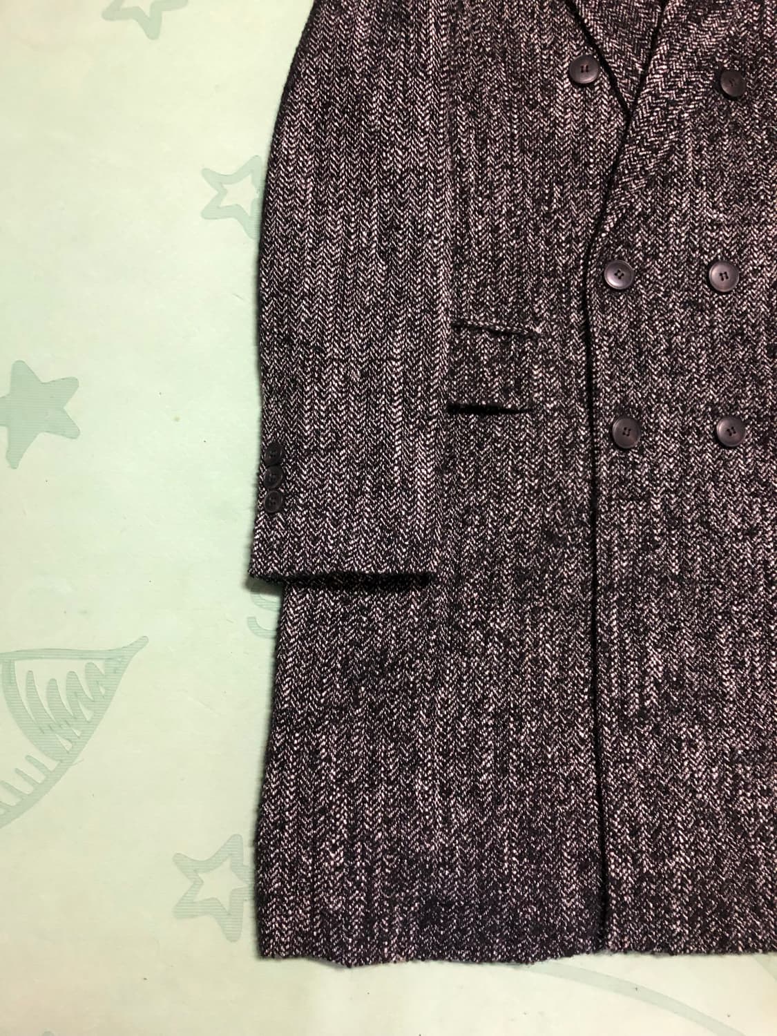 (초특가)편집샵 더블브레스트 헤링본코트/몽클레어 발망 프라다 우영미스톤 상품이미지3