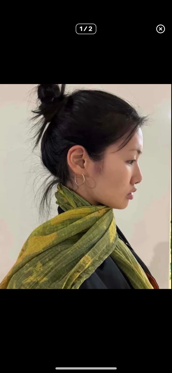 라이트그린 머플러 상품이미지1