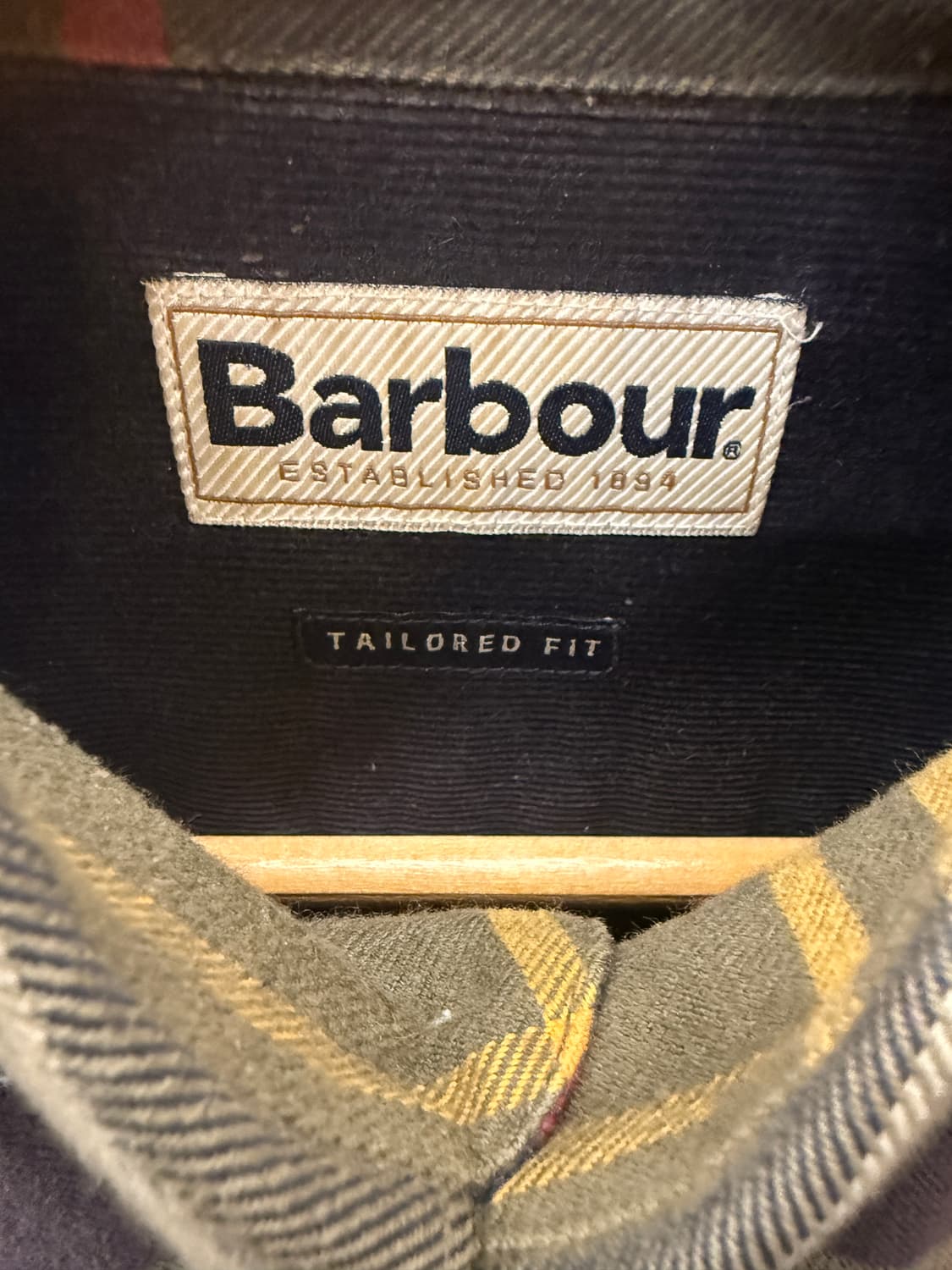Barbour 바버 체크 셔츠 상품이미지5