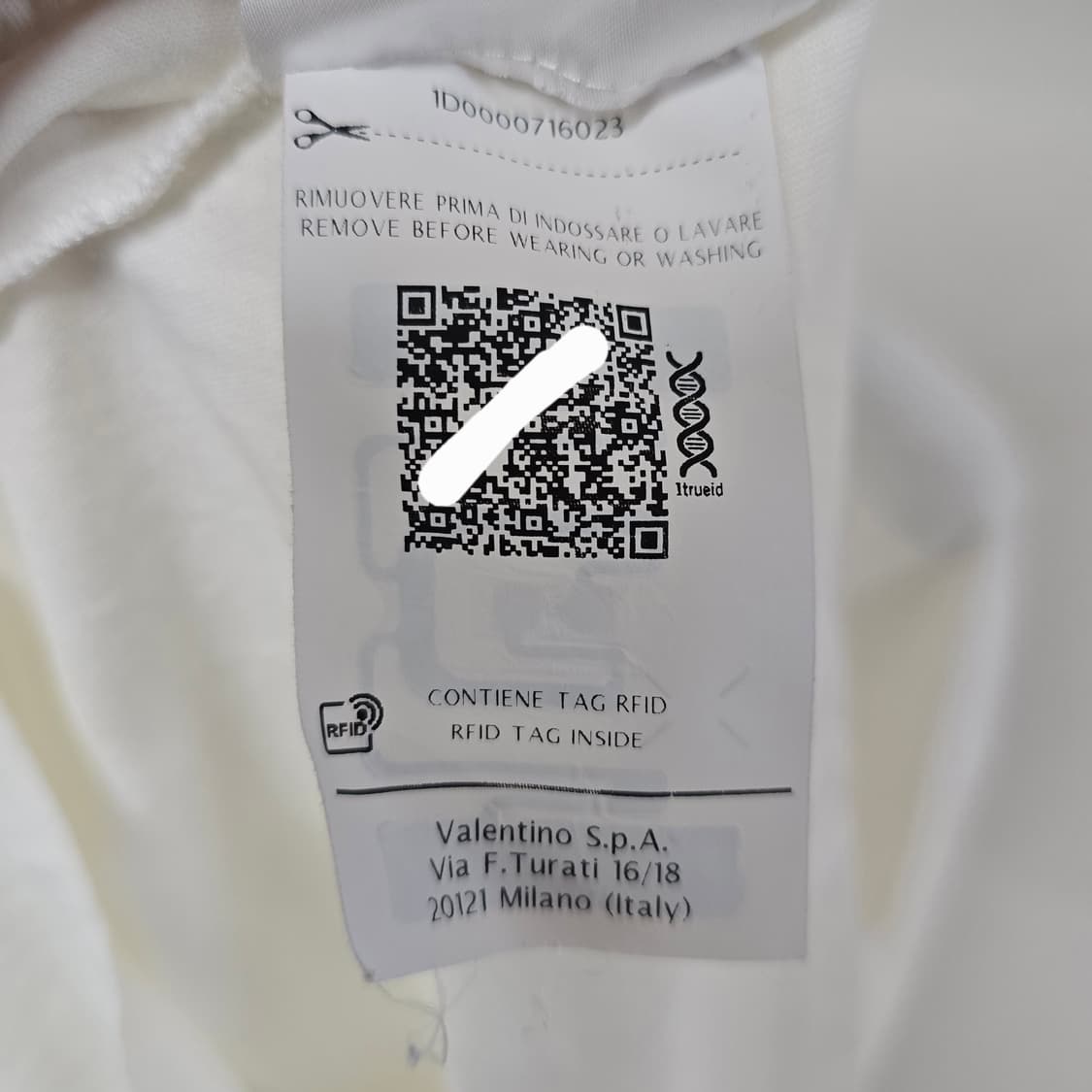 발렌티노 VLNT 반팔 티셔츠 L사이즈 100 판매 상품이미지5