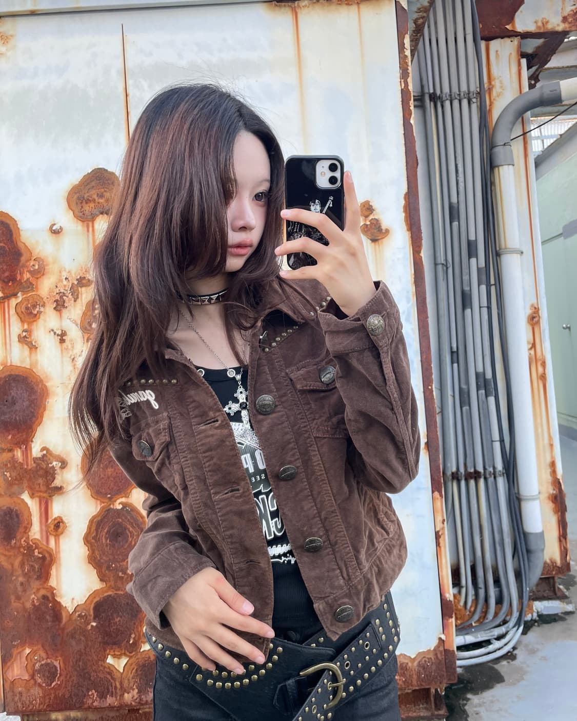 🎸웨스턴 스타일 브라운 자켓🎸 상품이미지1