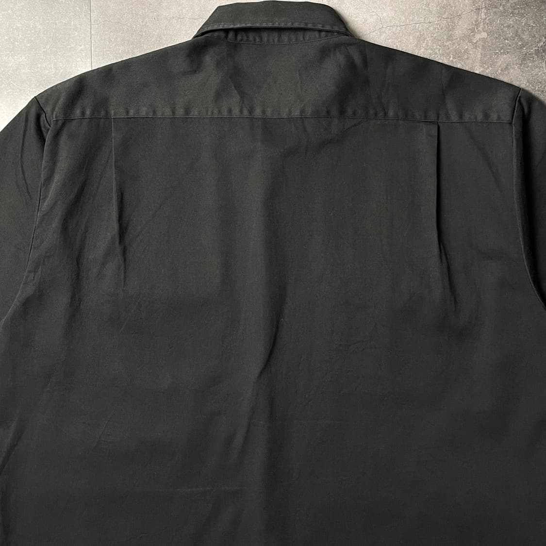 DICKIES 디키즈 빈티지 블랙 플랩포켓 반팔 워크 셔츠 A00968 상품이미지7