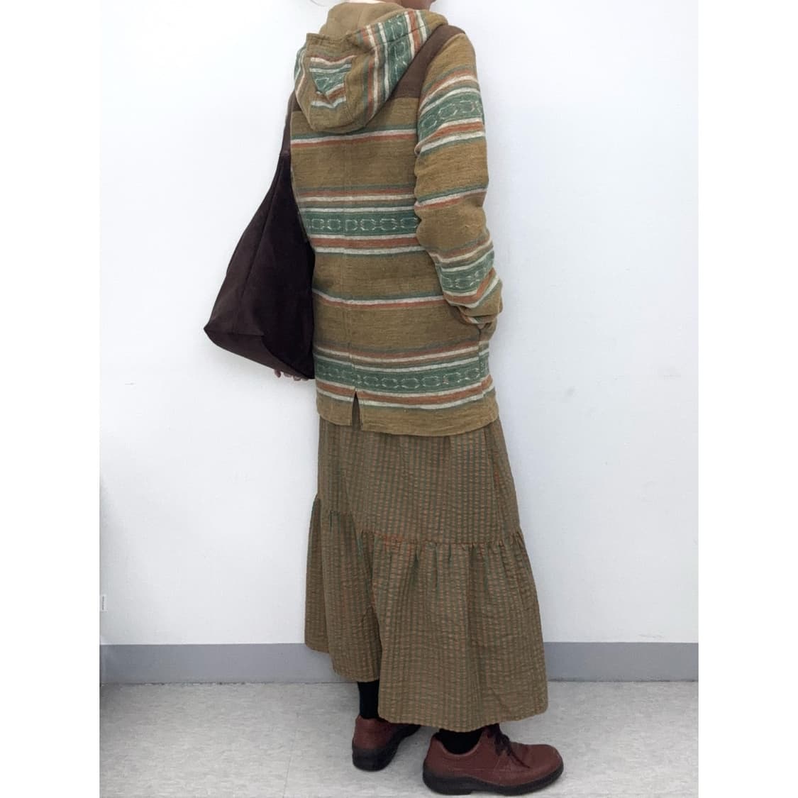 빈티지 에스닉 보헤미안 후드 자켓 상품이미지4