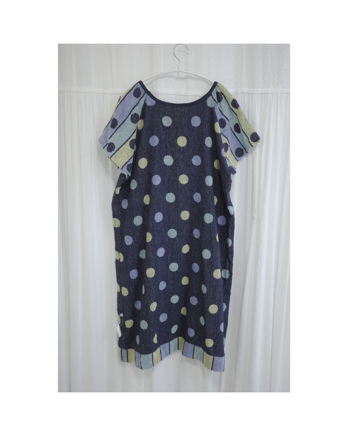 Terry Dot Raglan Dress 상품이미지2