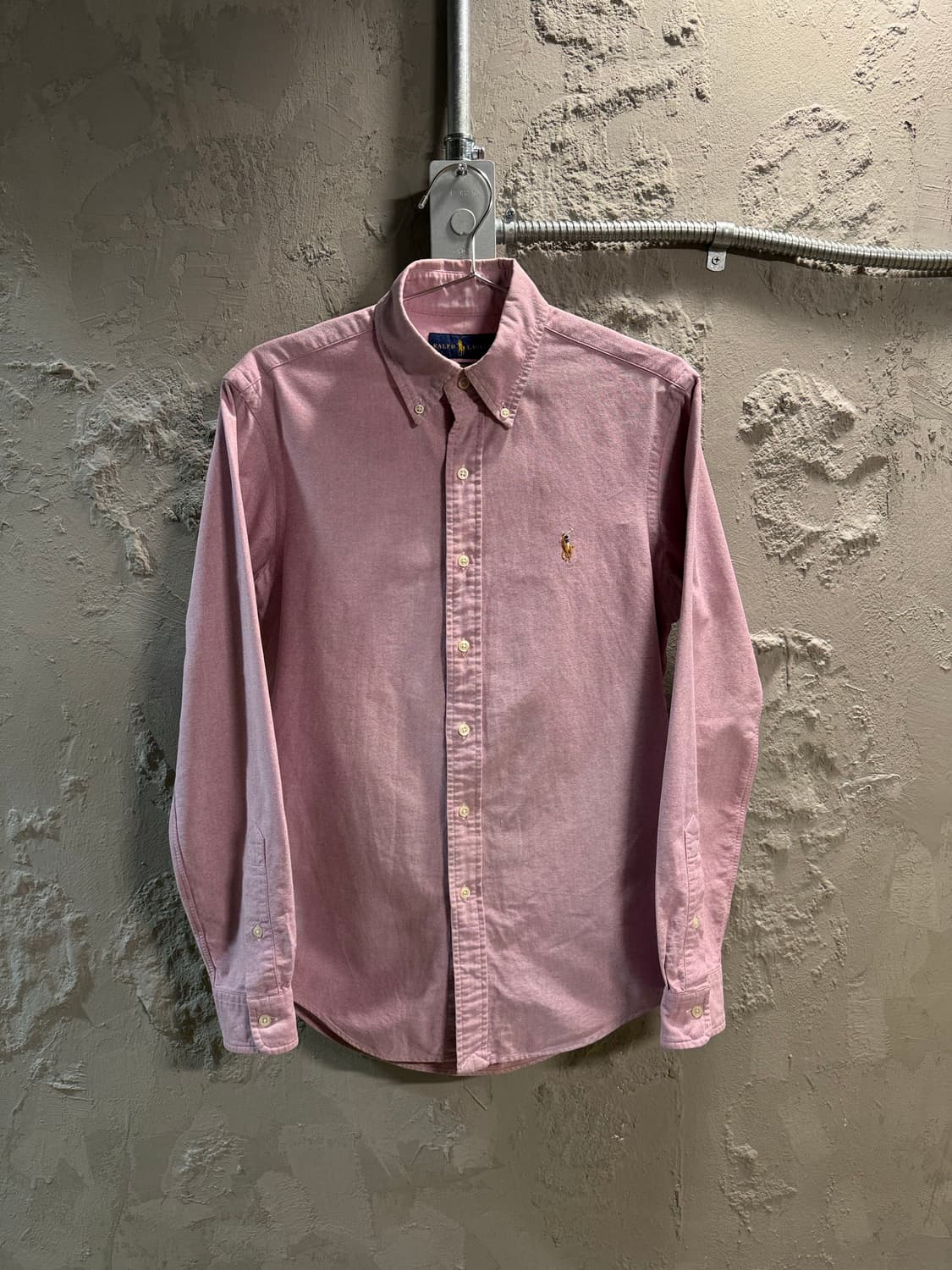 폴로 랄프로렌  클래식 핏 옥스포드 버튼다운 셔츠 퍼플 XS 상품이미지1