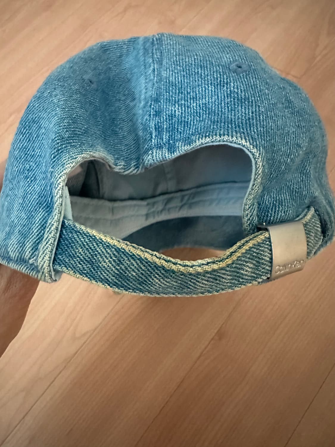 캘빈클라인 볼캡 데님 모자 상품이미지4