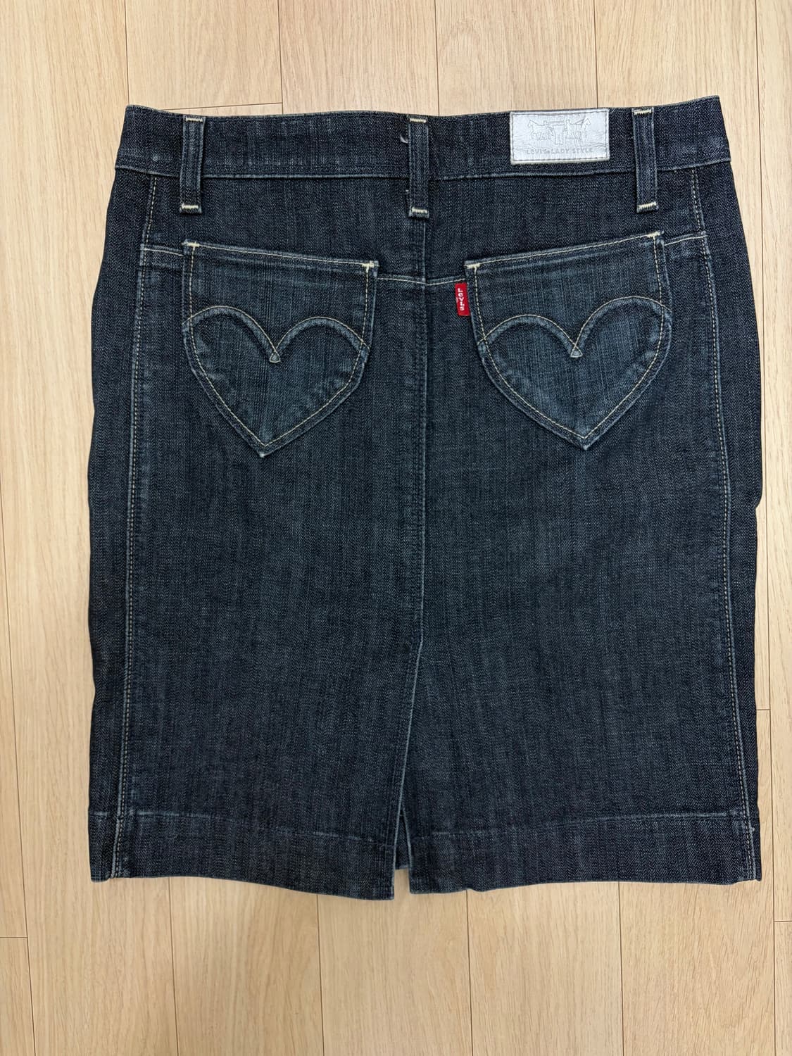 리바이스 실버텍 H라인 생지 미니스커트 26 상품이미지1