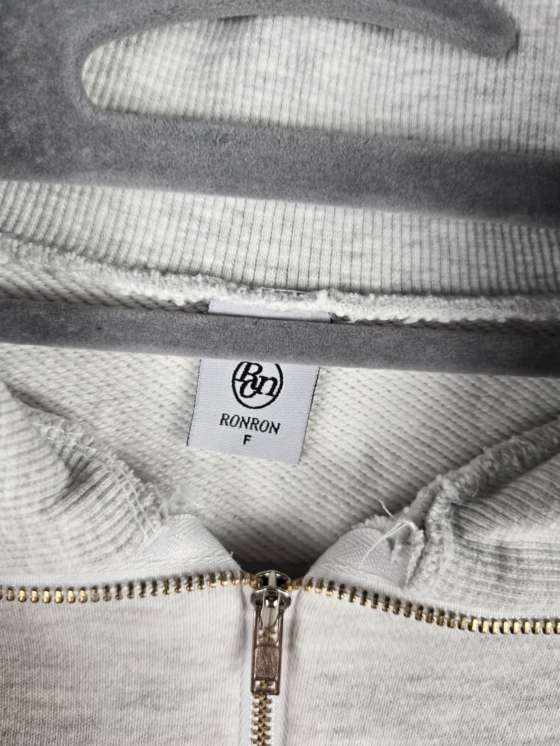 [무료배송]론론 F 여성 하프 집업 스웨트 맨투맨 상품이미지8