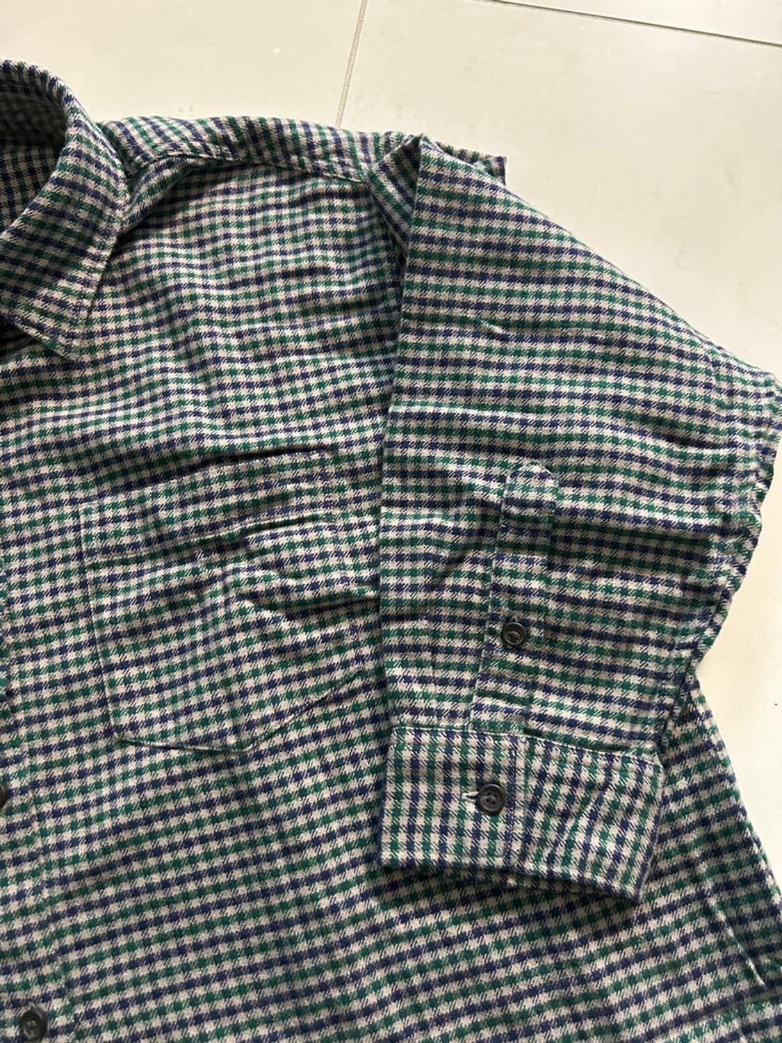 FLANNEL BOXY SHIRT 플란넬 박시 셔츠 상품이미지5
