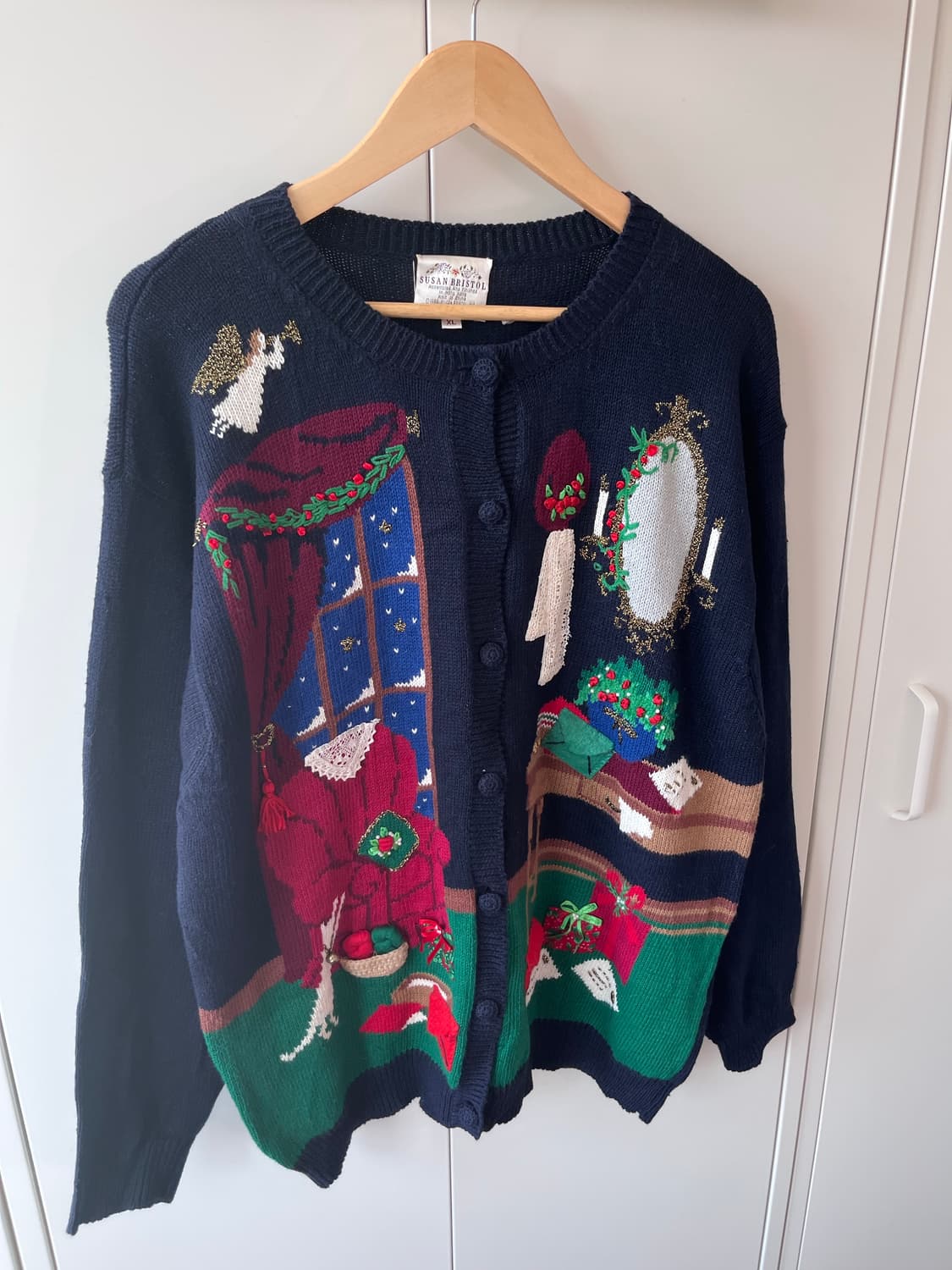 Susan bristol 핸드메이드 크리스마스 니트 가디건 외 1개 상품이미지6