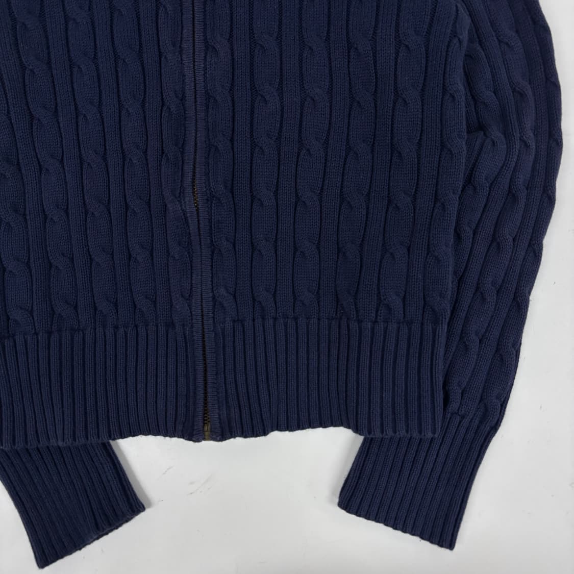 폴로 니트 후드집업 상품이미지5